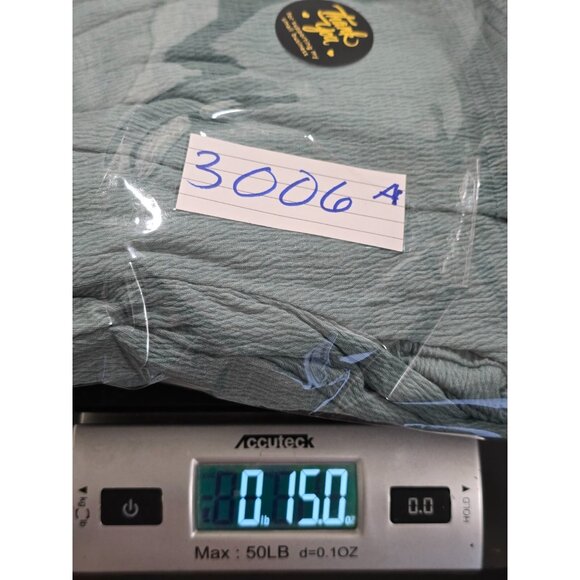 Aemi Co Womens Blue Long Sleeve Romper Ruffled‎ Waist Keyhole Back Size S NWT - Picture 13 of 13